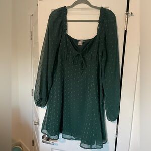 ASOS Green Mini Dress